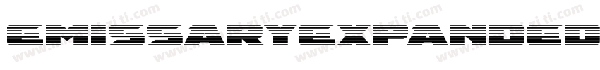EmissaryExpanded-63Mo字体转换