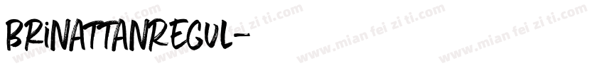 BrinattanRegul字体转换