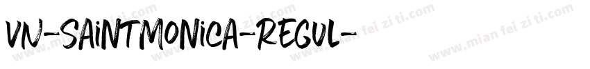 VN-SaintMonica-Regul字体转换