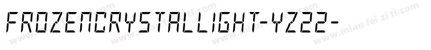 FrozenCrystalLight-yz22字体转换