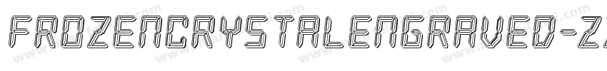 FrozenCrystalEngraved-zzva字体转换