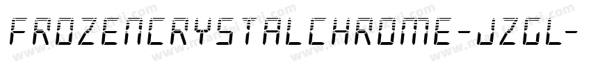 FrozenCrystalChrome-jzGl字体转换