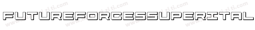 FutureForcesSuperItalic-qPDr字体转换
