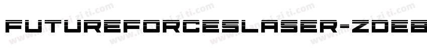 FutureForcesLaser-ZDeB字体转换