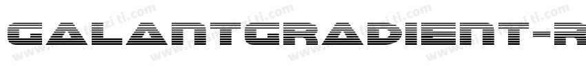 GalantGradient-Rml3字体转换