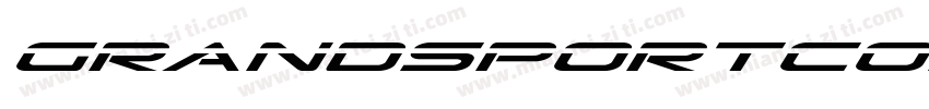 GrandSportCondensedItalic字体转换