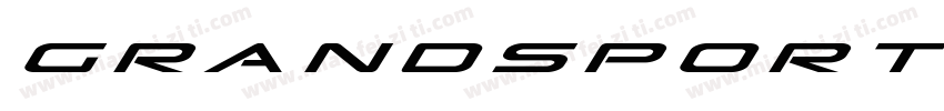 GrandSportCondensedItalic字体转换