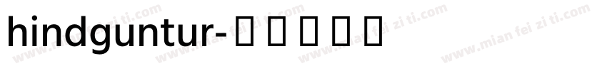 hindguntur字体转换