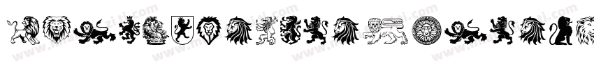 ChildrenAmongLionsItalic-0469字体转换