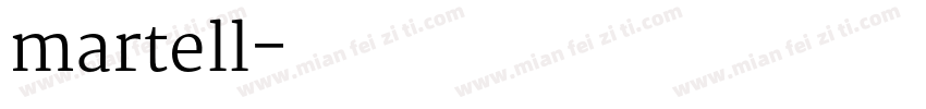 martell字体转换