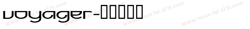 voyager字体转换