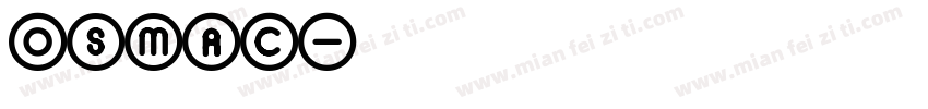 OSmac字体转换