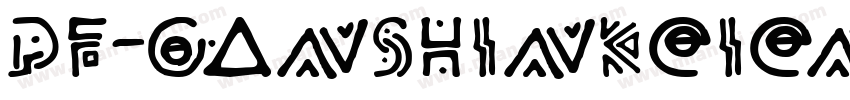 DF-GanShinKeiENG-FDC字体转换