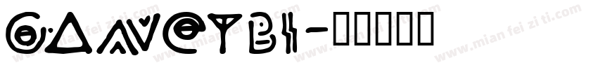 GANETBI字体转换