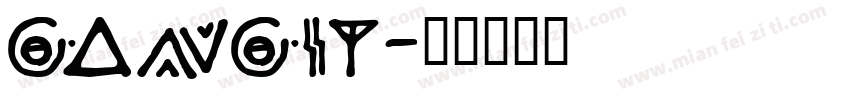 Gangit字体转换