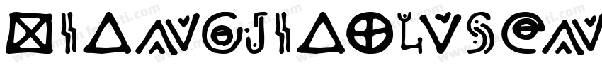 Xiangjiaolvsenkafeilinggan字体转换