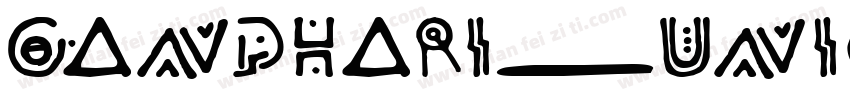 gandhari_unicode_bol字体转换