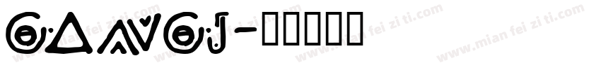 gangj字体转换