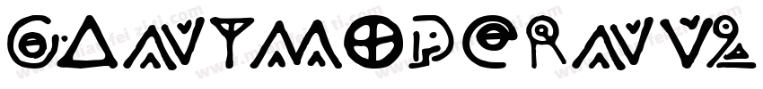 gantmodernv2-bold字体转换