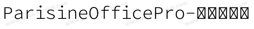 ParisineOfficePro字体转换
