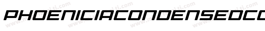 PhoeniciaCondensedCo字体转换