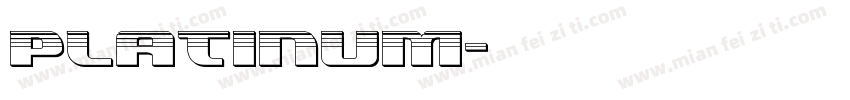 Platinum字体转换