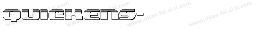 quickens字体转换