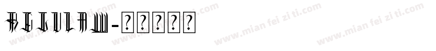 Regulaw字体转换