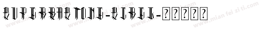 Superbastone-SCReg字体转换