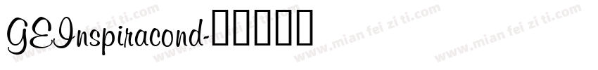 GEInspiracond字体转换