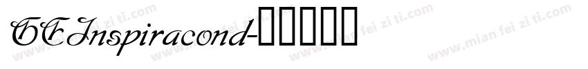 GEInspiracond字体转换