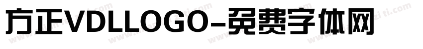 方正VDLLOGO字体转换