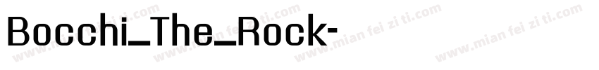 Bocchi_The_Rock字体转换