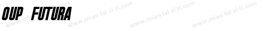 oup-futura字体转换