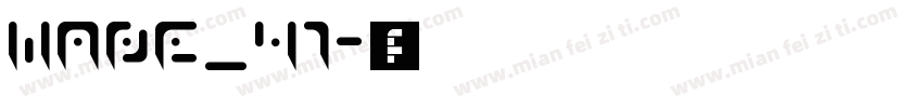 wane_41字体转换