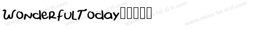 WonderfulToday字体转换