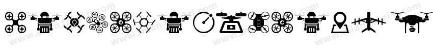DroneTracker-17Rj字体转换
