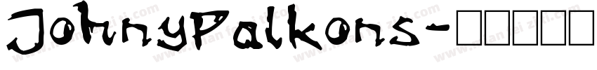 JohnyPalkons字体转换