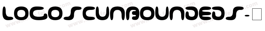 logoSCUnboundedS字体转换