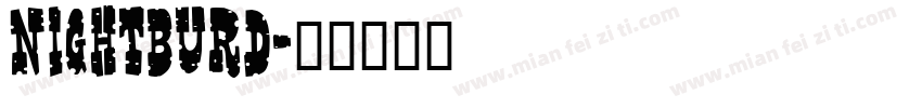 nightburd字体转换