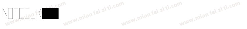 NOTOCJK字体转换
