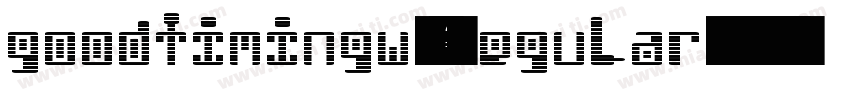 goodtimingw00regular字体转换