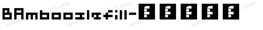 BAmboozlefill字体转换