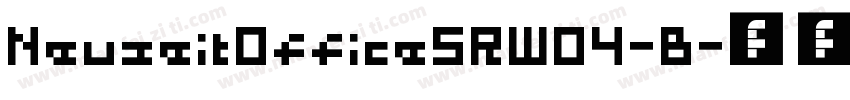 NeuzeitOfficeSRW04-B字体转换