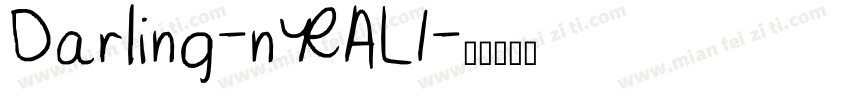 Darling-nRAL1字体转换