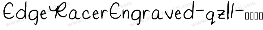 EdgeRacerEngraved-qzl1字体转换