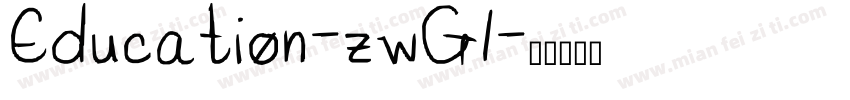 Education-zwG1字体转换