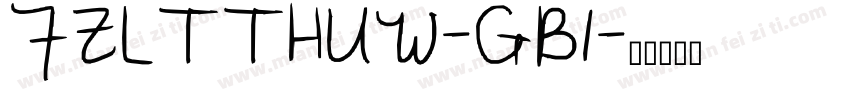 FZLTTHUW-GB1字体转换