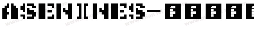 Asenines字体转换