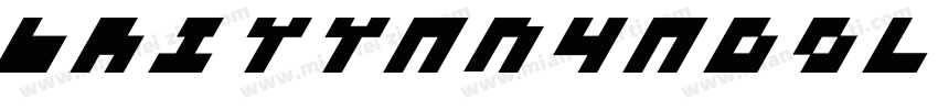 BrittanyaGoldeniteRegular-w1l3x字体转换